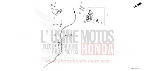 PARKING BRAKE LEVER GL1800DAN de 2022